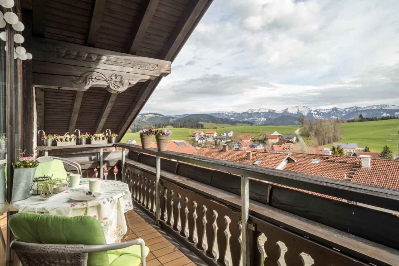 Haus Sonnenhang Wohnung 3 Stiefenhofen Exteriör bild